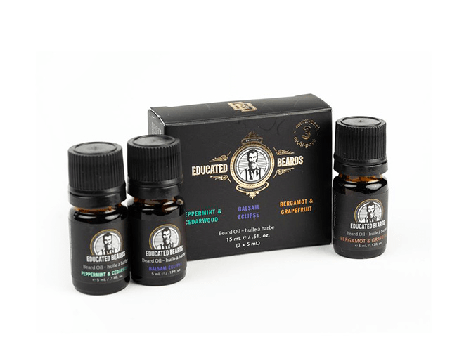 Ensemble d'essai 3 Huiles Educated beard